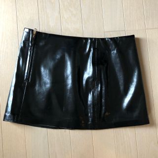 ザラ(ZARA)のフェイクレザースカート(ミニスカート)