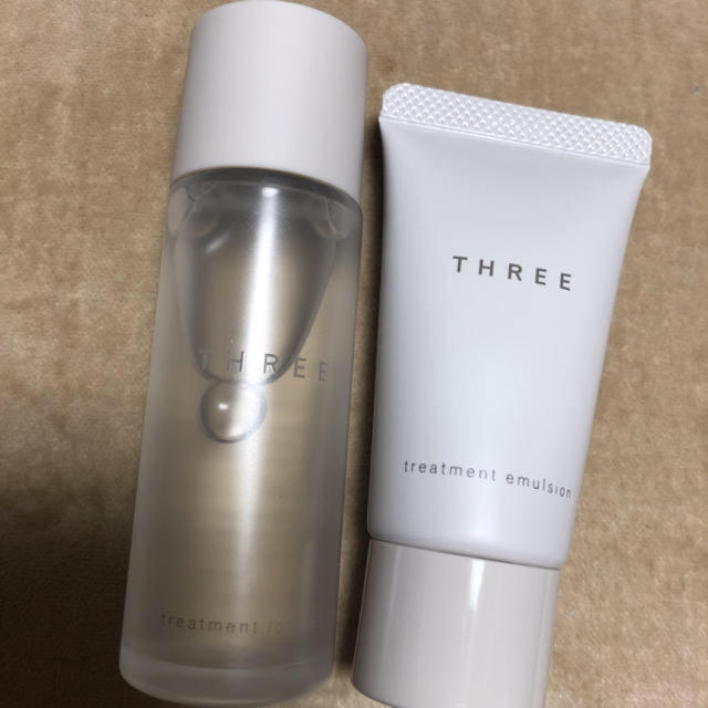 新品 THREE 化粧水&乳液