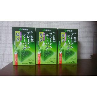 イトウエン(伊藤園)のおーいお茶 プレミアムティーバッグ 宇治抹茶入り緑茶 （20袋）８パック(茶)