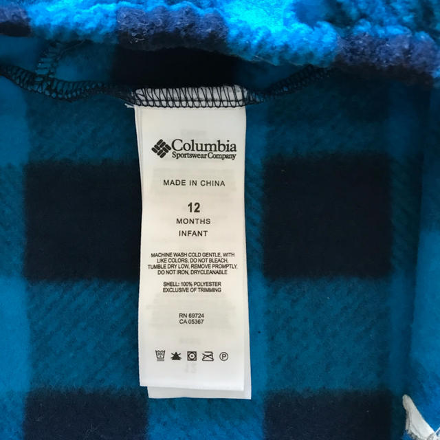 Columbia(コロンビア)のベビーカバーオール キッズ/ベビー/マタニティのベビー服(~85cm)(カバーオール)の商品写真