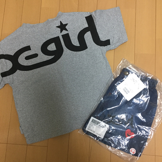 エックスガールステージス(X-girl Stages)の専用 XGS 120 ショートパンツ 110 Tシャツ 2点(パンツ/スパッツ)