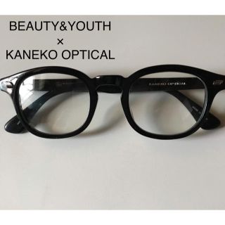 ビューティアンドユースユナイテッドアローズ(BEAUTY&YOUTH UNITED ARROWS)の《BEAUTY&YOUTH×金子眼鏡 別注》メガネ 【完売人気モデル】(サングラス/メガネ)