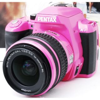 ペンタックス(PENTAX)の★希少な可愛いピンク★ビギナー向け★wifi転送★ペンタックス k-r(デジタル一眼)