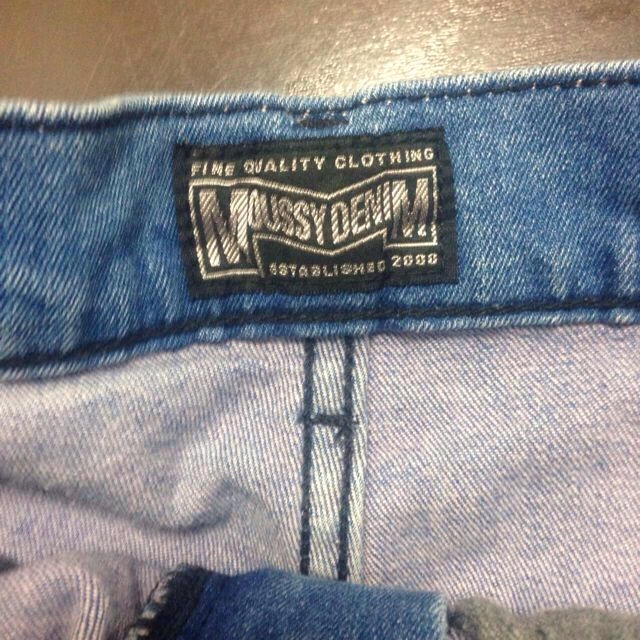 moussy(マウジー)のmoussy ハイウエストデニム レディースのパンツ(ショートパンツ)の商品写真
