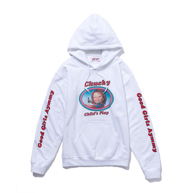 Aymmy in the batty girls(エイミーインザバッティーガール)のチャッキー CHUCKY Aymmy フーディー Sサイズ ノベルティー付 レディースのトップス(パーカー)の商品写真