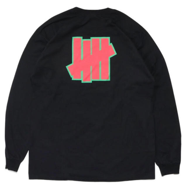 UNDEFEATED(アンディフィーテッド)のundefeated ロンT Mサイズ 新品未使用 ブラック 黒 メンズのトップス(Tシャツ/カットソー(七分/長袖))の商品写真