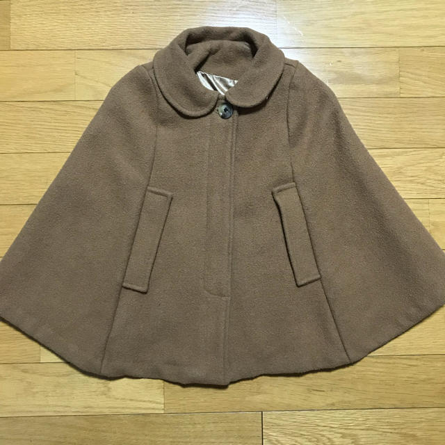 American Apparel(アメリカンアパレル)のAmerican Apparel ポンチョ キッズ/ベビー/マタニティのキッズ服女の子用(90cm~)(ジャケット/上着)の商品写真