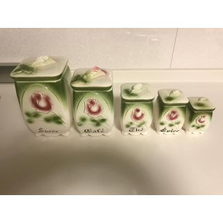 ⑲イマン ジャンヌ キャニスター セット(収納/キッチン雑貨)