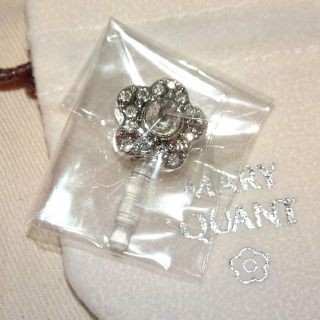 マリークワント(MARY QUANT)の【マリークワント】イヤホンジャック イヤフォンジャック ノベルティ(ストラップ/イヤホンジャック)