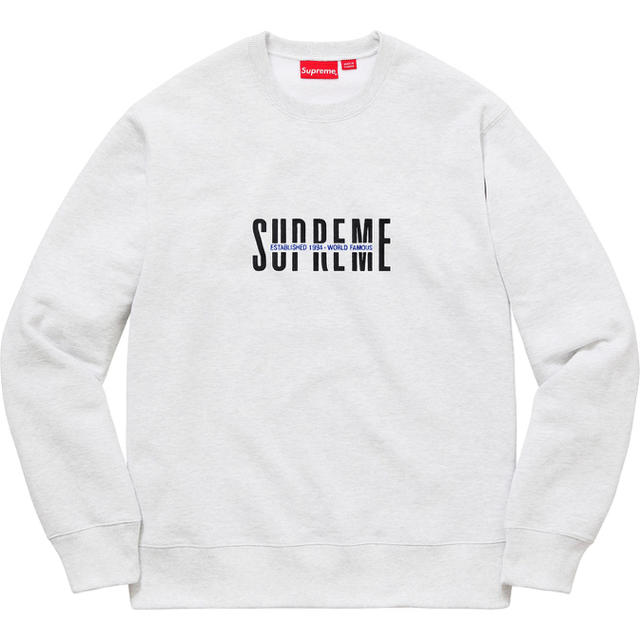 最安値！supreme World Famous Crewneck Mサイズ