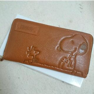 ピーナッツ(PEANUTS)の新品＊peanuts＊スヌーピー 本革 長財布(財布)