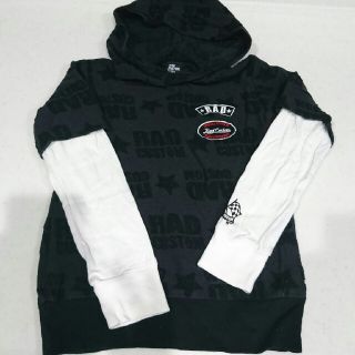 ラッドカスタム(RAD CUSTOM)のあも様 専用 RAD CUSTOM 120 フード付きトップス 長袖 (Tシャツ/カットソー)