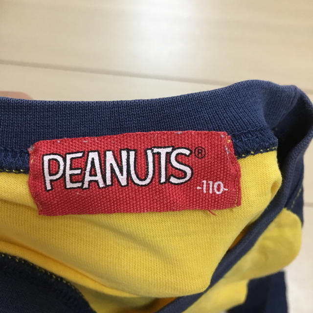 PEANUTS(ピーナッツ)の119.110cm スヌーピーロンＴ キッズ/ベビー/マタニティのキッズ服男の子用(90cm~)(Tシャツ/カットソー)の商品写真