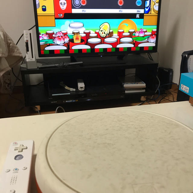 Wii(ウィー)の太鼓の達人 タタコン 動作確認済 エンタメ/ホビーのゲームソフト/ゲーム機本体(家庭用ゲームソフト)の商品写真