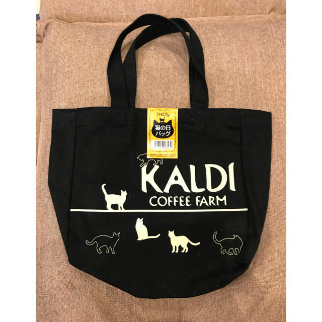 KALDI(カルディ)のカルディコーヒーファーム・2016年猫の日バッグ レディースのバッグ(トートバッグ)の商品写真