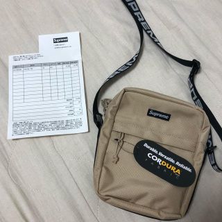 シュプリーム(Supreme)の新品未使用 Supreme shoulder bag Tan (ショルダーバッグ)