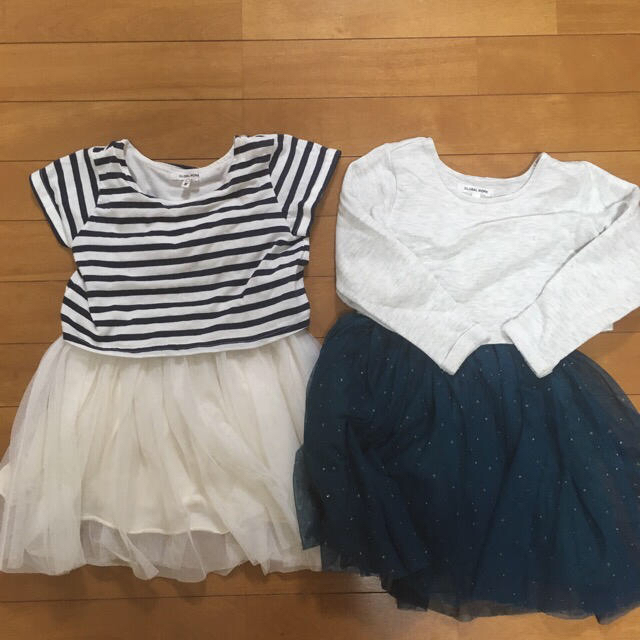 GLOBAL WORK(グローバルワーク)のみーかな様専用 キッズ/ベビー/マタニティのキッズ服女の子用(90cm~)(ワンピース)の商品写真