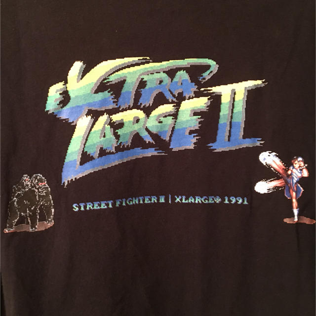 XLARGE(エクストララージ)のX-LARGE ストリートファイターコラボTシャツ メンズのトップス(Tシャツ/カットソー(半袖/袖なし))の商品写真