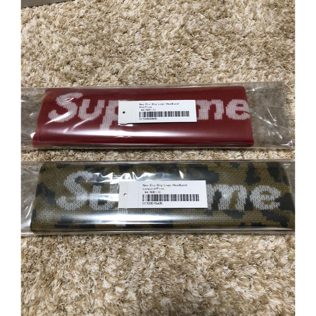 Supreme(シュプリーム)のSupreme☆New era Big Logo Headband レディースのヘアアクセサリー(ヘアバンド)の商品写真