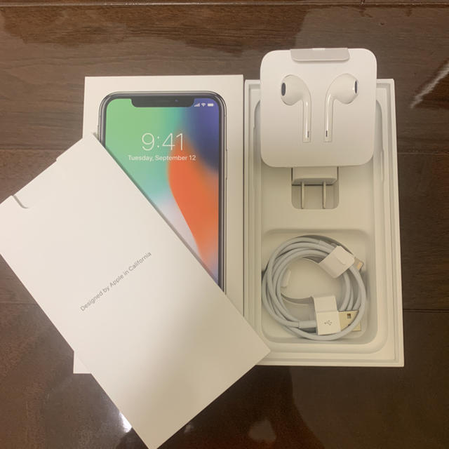 Apple(アップル)のiPhoneX 空箱 スマホ/家電/カメラのスマートフォン/携帯電話(その他)の商品写真