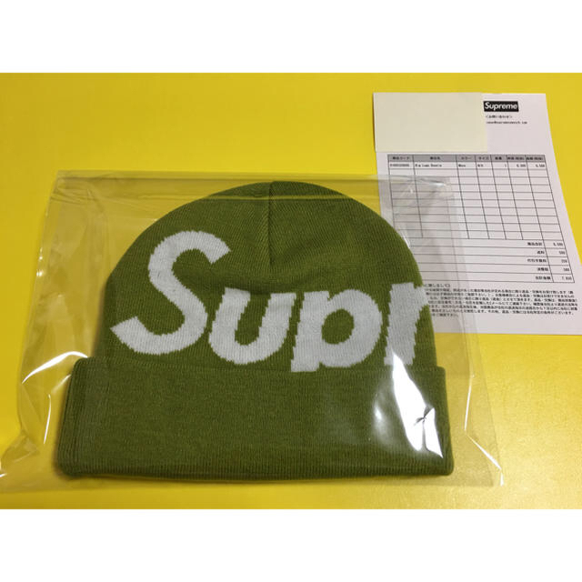 【送料込み】 Supreme Big Logo Beanie 17AWメンズ