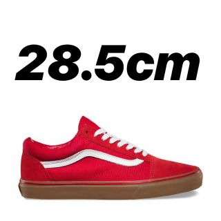 ヴァンズ(VANS)のVans Old Skool ガムソール レッド 28.5cm(スニーカー)