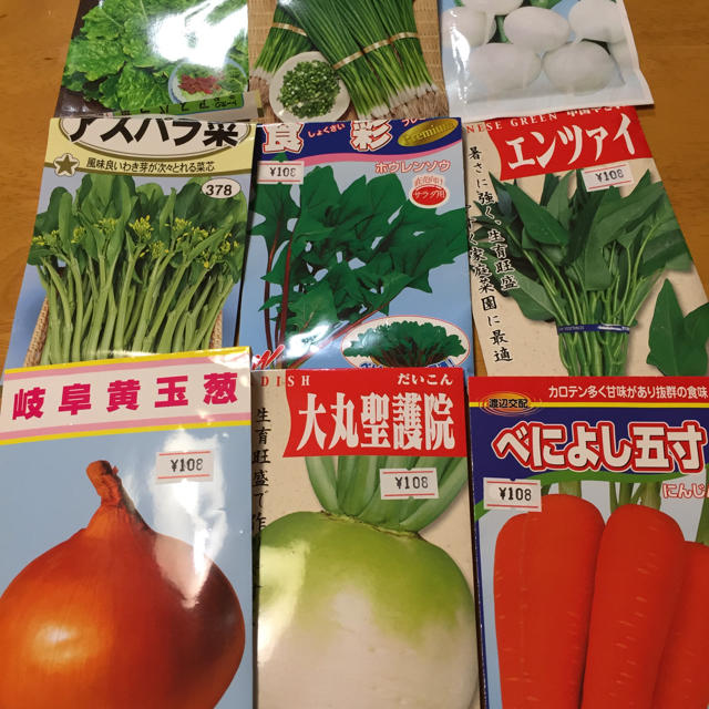 野菜の種 ハーブの種 よりどり6種類 家庭菜園 ガーデニング向け 食品/飲料/酒の食品(野菜)の商品写真