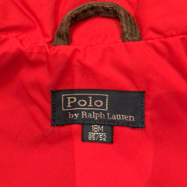 POLO RALPH LAUREN(ポロラルフローレン)のラルフローレン 冬 ジャンパー 18M キッズ/ベビー/マタニティのキッズ服男の子用(90cm~)(ジャケット/上着)の商品写真