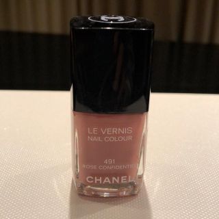 シャネル(CHANEL)のCHANEL ネイル カラー491 ROSE CONFIDENTIEL(マニキュア)