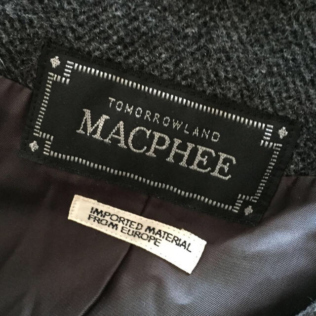TOMORROWLAND(トゥモローランド)のMACPHEE ダッフルコート レディースのジャケット/アウター(ダッフルコート)の商品写真