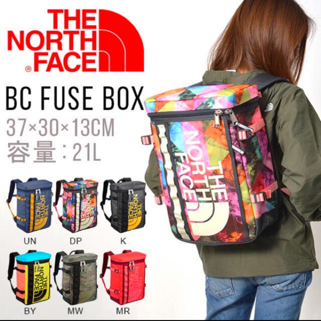 THE NORTH FACE ノースフェイス21Lリュック　ダブルテイクプリント