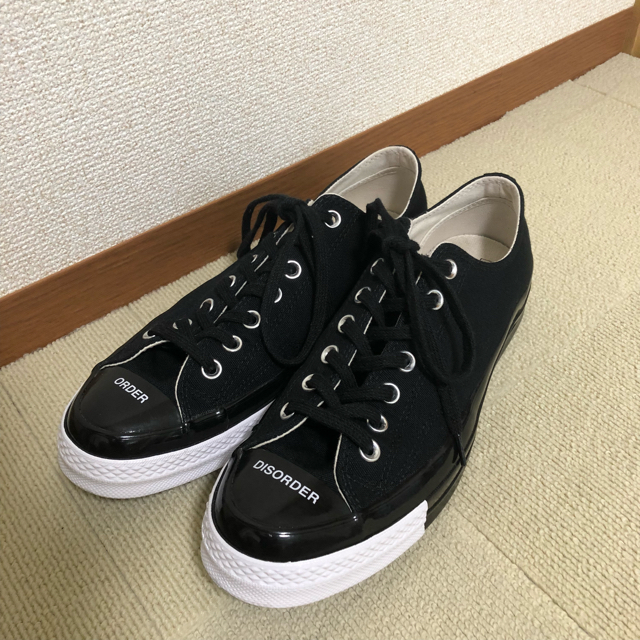 UNDERCOVER(アンダーカバー)のUS 9.5 UNDERCOVER X CONVERCE BLACK メンズの靴/シューズ(スニーカー)の商品写真