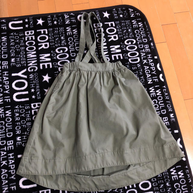 GU(ジーユー)のワンピース gu 120 専用です。 キッズ/ベビー/マタニティのキッズ服女の子用(90cm~)(ワンピース)の商品写真