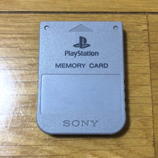プレイステーション(PlayStation)のメモリーカード プレイステーション用 PS プレステ ソニー 純正(家庭用ゲーム機本体)