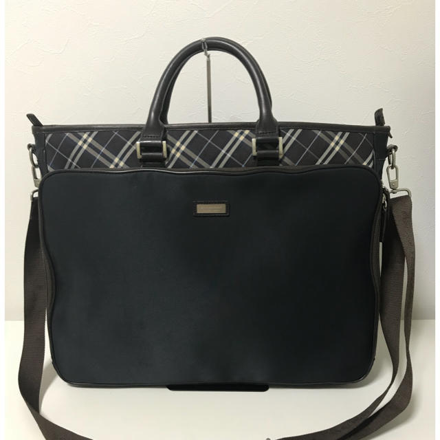 BURBERRY BLACK LABEL(バーバリーブラックレーベル)のバーバリー　ブラックレーベル ビジネス　２way バッグ　ブリーフケース　 メンズのバッグ(ビジネスバッグ)の商品写真