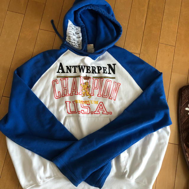 vetements  championパーカー