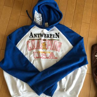 バレンシアガ(Balenciaga)のvetements  championパーカー (パーカー)