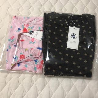 プチバトー(PETIT BATEAU)の【真っ白ネコ様ご専用】プチバトー2点おまとめ(ワンピース)