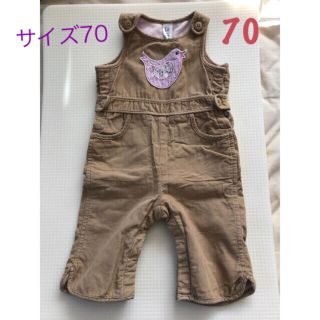 ベビーギャップ(babyGAP)のギャップ オーバーオール　サイズ70(カバーオール)