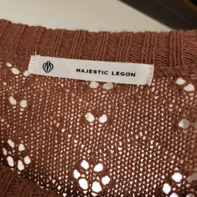 MAJESTIC LEGON(マジェスティックレゴン)の値下げ ワンピース レディースのワンピース(ひざ丈ワンピース)の商品写真