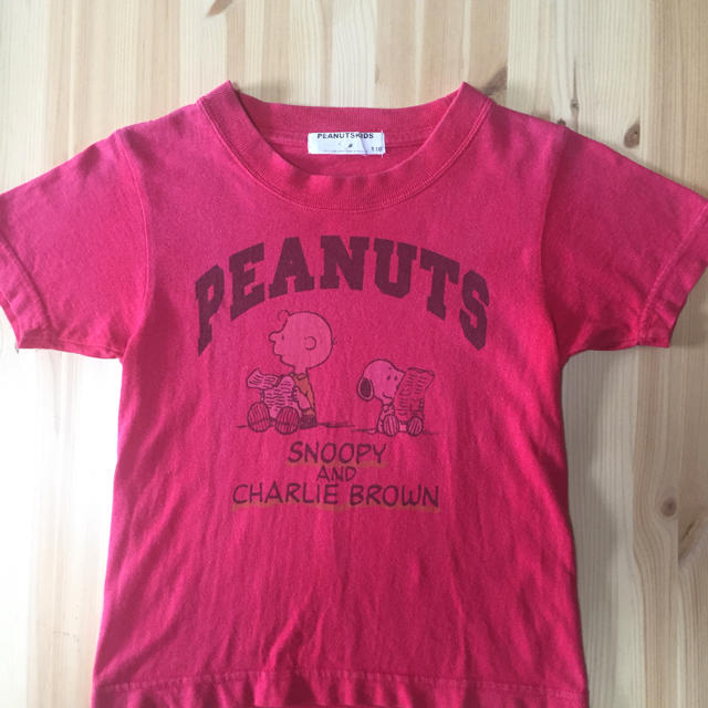 PEANUTS(ピーナッツ)のスヌーピー 子供用Tシャツ キッズ/ベビー/マタニティのキッズ服男の子用(90cm~)(Tシャツ/カットソー)の商品写真