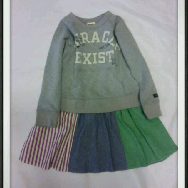 F.O.KIDS(エフオーキッズ)の110㎝ワンピース♪ キッズ/ベビー/マタニティのキッズ服女の子用(90cm~)(その他)の商品写真