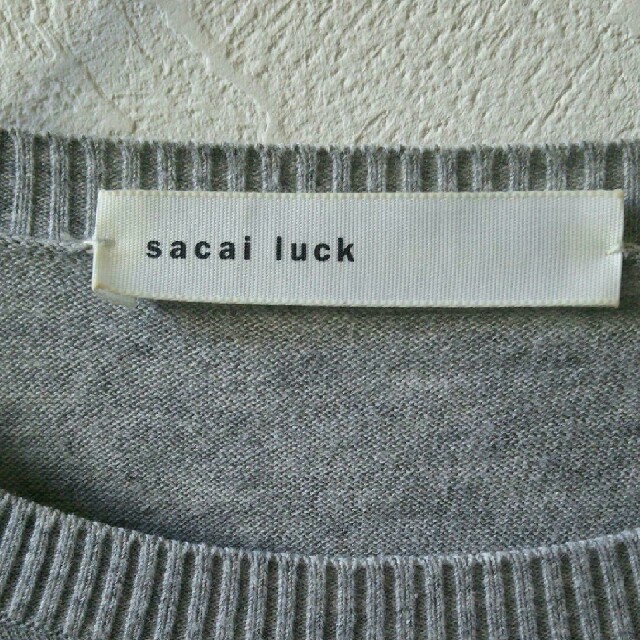 sacai(サカイ)の☆sacai luck サカイラック オーガンジー ボーダーニット☆ レディースのトップス(ニット/セーター)の商品写真