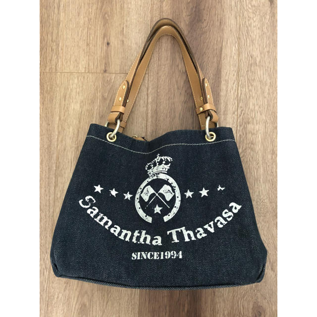 Samantha Thavasa(サマンサタバサ)のサマンサタバサ デニムバッグ レディースのバッグ(ハンドバッグ)の商品写真