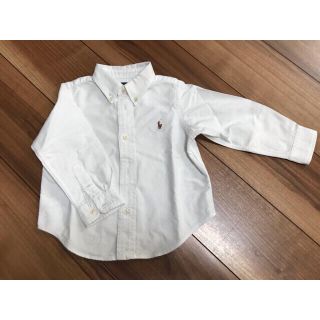 ラルフローレン(Ralph Lauren)のラルフローレン 白シャツ90センチ(ブラウス)