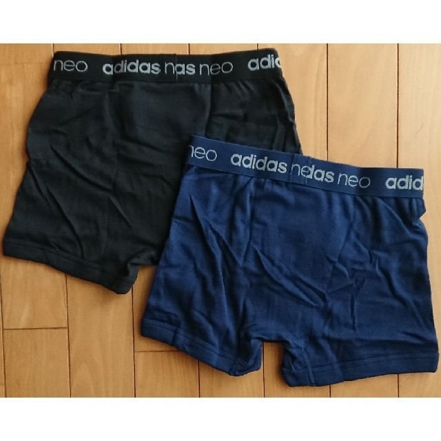 adidas(アディダス)の新品☆adidas neo ボクサーパンツ150cm 2枚組 キッズ/ベビー/マタニティのキッズ服男の子用(90cm~)(下着)の商品写真