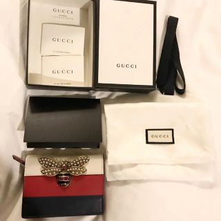 GUCCI 二つ折り財布 クーポン配信中にどうぞ(財布)