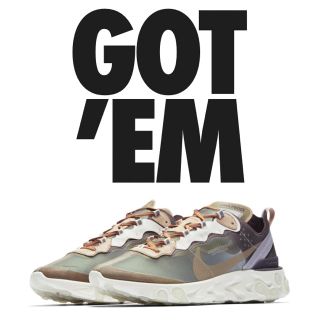 ナイキ(NIKE)のreact element 87 undercover(スニーカー)