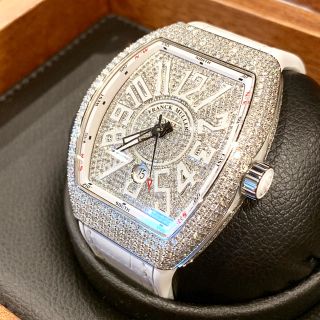 フランクミュラー(FRANCK MULLER)のFRANCKMULLER フランクミュラー ヴァンガード デイト アフターダイヤ(腕時計(アナログ))