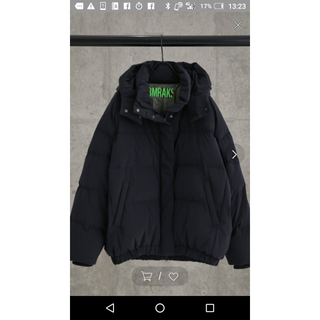 完売 VERY掲載 東原亜希 ナノユニバース 西川ダウン ジャケット